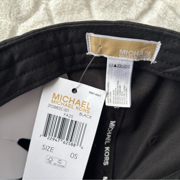 Michael Kors Black Logo Cap - Picture 3 of 10